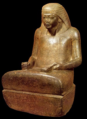 Ramses I als vizier Egyptisch Museum Cairo