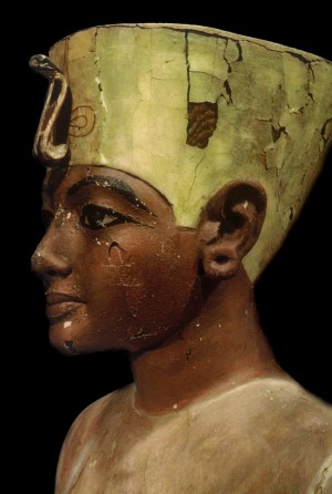 De paspop van Toetanchamon, Egyptisch museum, Caïro.